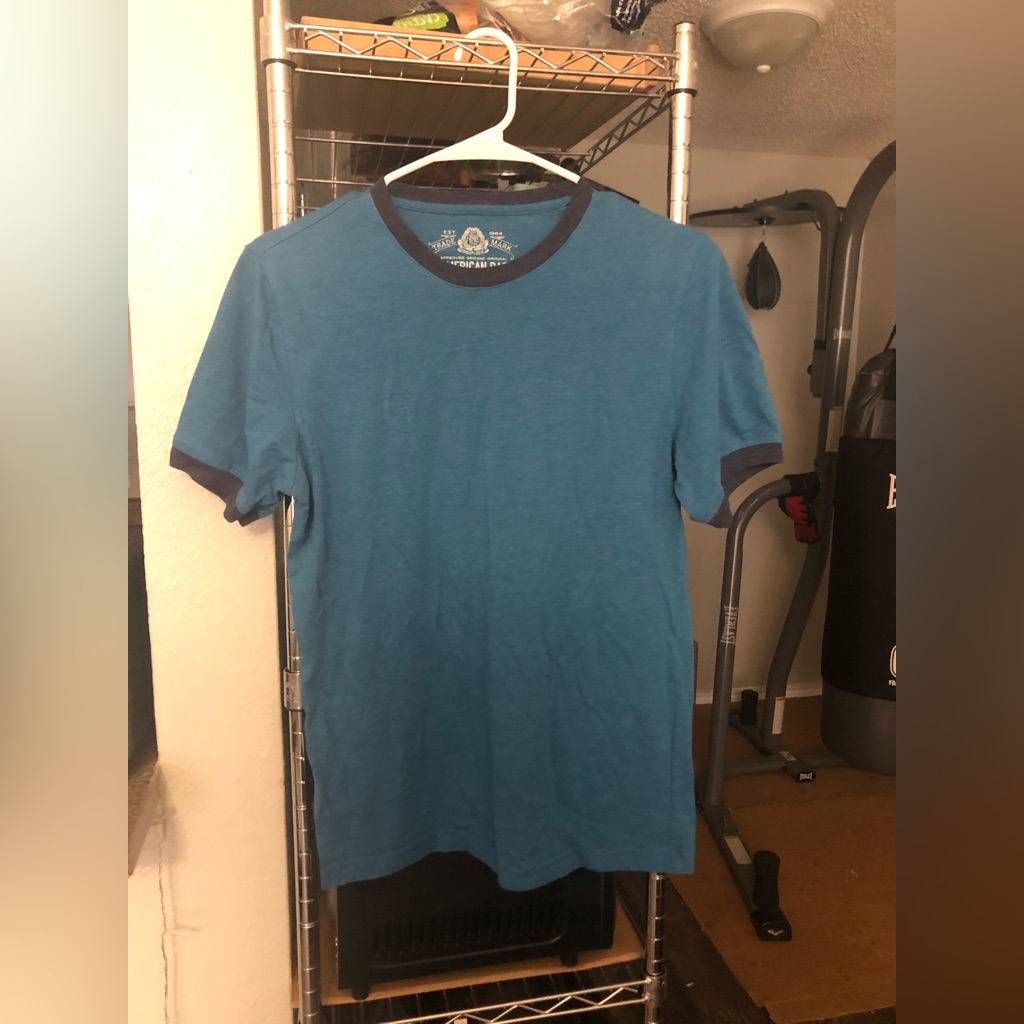 Blue Ringer Tee